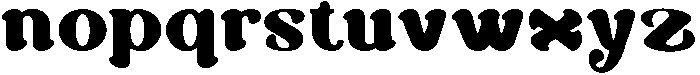 Aquila Regular otf (400) Font LOWERCASE