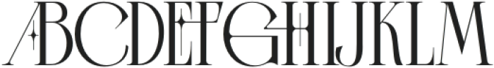 Aquilaf-Regular otf (400) Font UPPERCASE