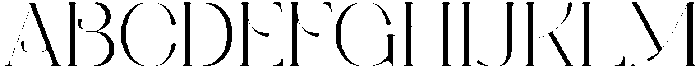 Aquilla Regular otf (400) Font UPPERCASE