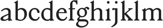 Aquina Text Regular otf (400) Font LOWERCASE