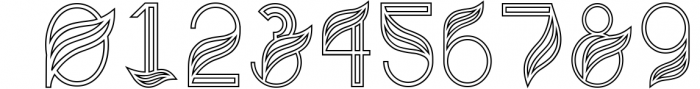 Aquarius - A Tropical & Elegant Font Family 2 Font OTHER CHARS