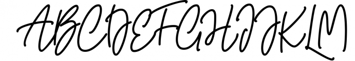 Aquiline Handwritten Font 2 Font UPPERCASE
