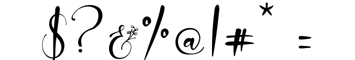 Aqille Monogram - Personal Use Font OTHER CHARS