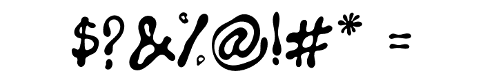 Aqua Monstera Font OTHER CHARS