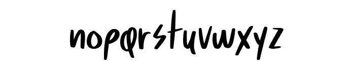 Aquabay DEMO Regular Font LOWERCASE