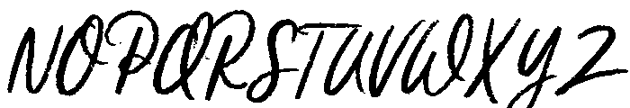 Aquasimo Font UPPERCASE