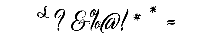 Aquatype Font OTHER CHARS