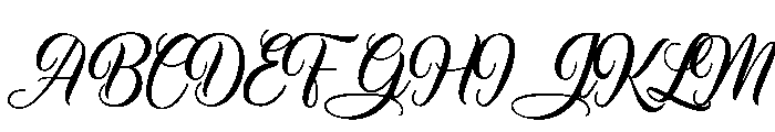 Aquatype Font UPPERCASE