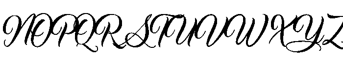 Aquatype Font UPPERCASE