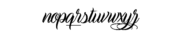 Aquatype Font LOWERCASE