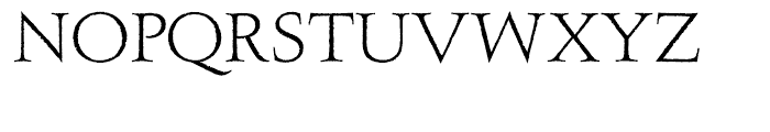 Aquinas Regular Font UPPERCASE