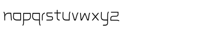 Aqeeq Rounded Pro Extra Light Font LOWERCASE