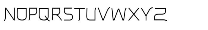Aqeeq Sans Pro Extra Light Font UPPERCASE
