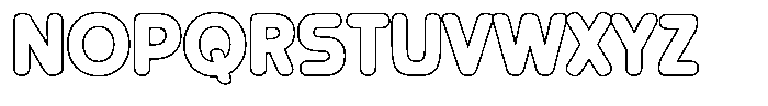 Aqeon Line Font LOWERCASE