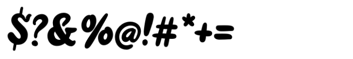 Aqren Regular Font OTHER CHARS