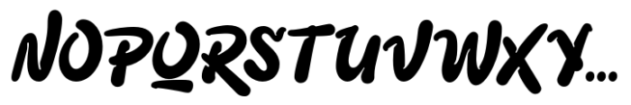 Aqren Regular Font UPPERCASE