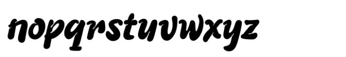 Aqren Regular Font LOWERCASE