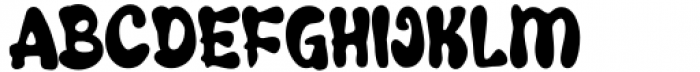 Aquaboy Regular Font UPPERCASE
