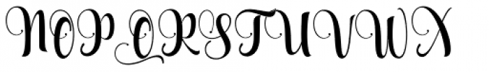Aqualita Regular Font UPPERCASE