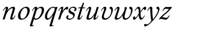 Aquarel Italic Font LOWERCASE