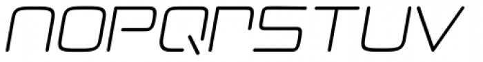 Aquari Medium Italic Font UPPERCASE