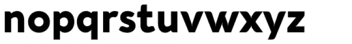 Aquawax Pro Ultra Bold Font LOWERCASE