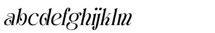 Aquene Rough Italic FONT