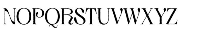 Aquene Rough Regular Font UPPERCASE