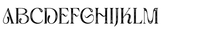 Aquene Stamp Regular Font UPPERCASE