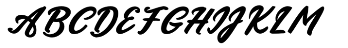 Aquifully Regular Font UPPERCASE