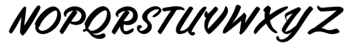 Aquifully Regular Font UPPERCASE