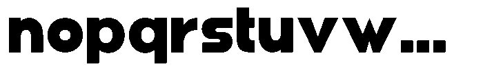 Aquire Black Font LOWERCASE