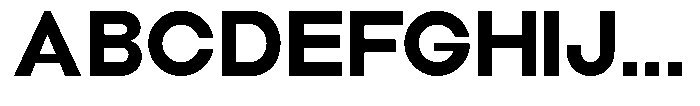 Aquire Bold Font UPPERCASE