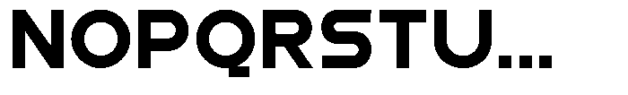 Aquire Bold Font UPPERCASE