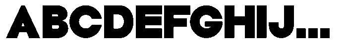Aquire Extra Black Font UPPERCASE