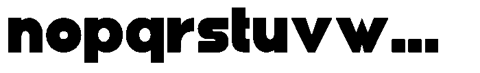 Aquire Extra Black Font LOWERCASE