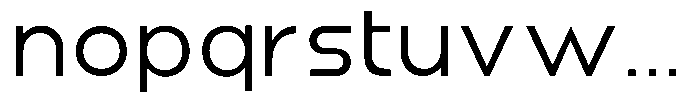 Aquire Light Font LOWERCASE