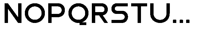 Aquire Medium Font UPPERCASE