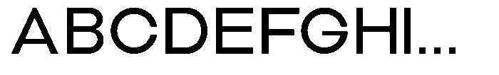 Aquire Regular Font UPPERCASE