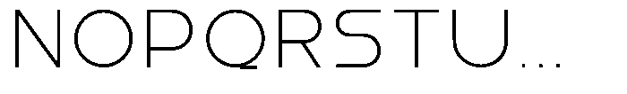 Aquire Thin Font UPPERCASE