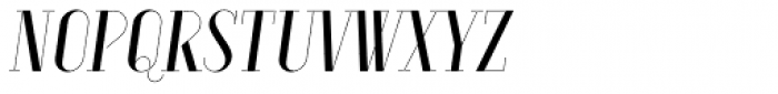 Aquus Simplex Italic Font LOWERCASE
