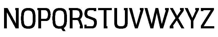 Aquarius Medium Font UPPERCASE