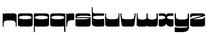 Aquatronik Expanded Font LOWERCASE