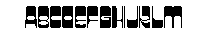 Aquatronik Regular Font UPPERCASE
