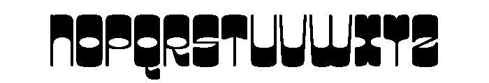 Aquatronik Regular Font UPPERCASE
