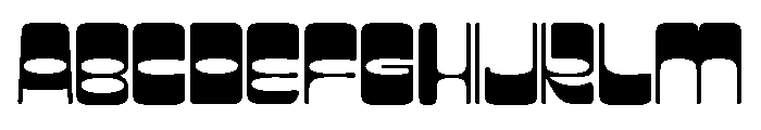 Aquatronik Semi Expanded Font UPPERCASE
