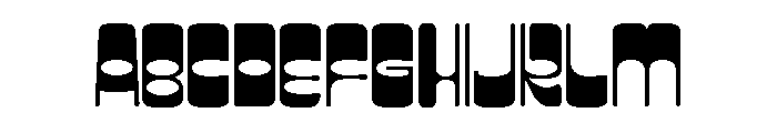 Aquatronik Font UPPERCASE
