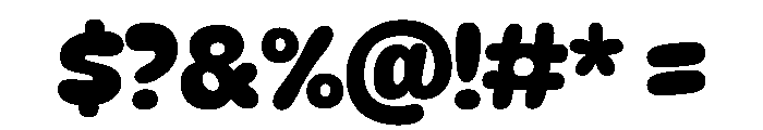 Arbuckle Bold Font OTHER CHARS