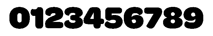 Arbuckle Heavy Font OTHER CHARS