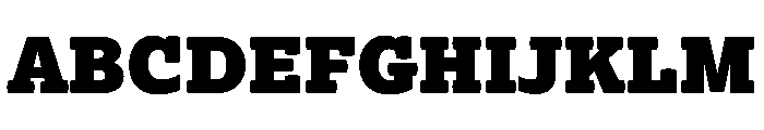 Archer Heavy Font UPPERCASE